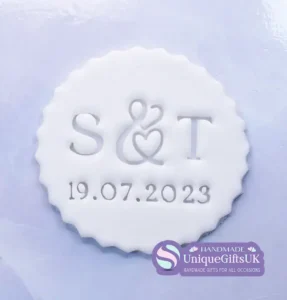 Wedding Initial Icing Embosser