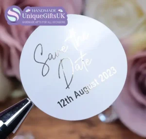  Save the Date Sticker