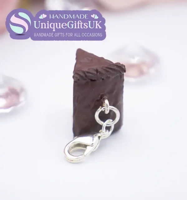 Chocolate Cake slice Charm