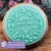 Christmas Circle Icing Embosser