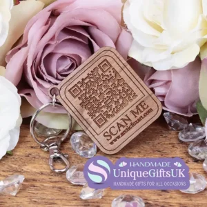 QR Code Keyring