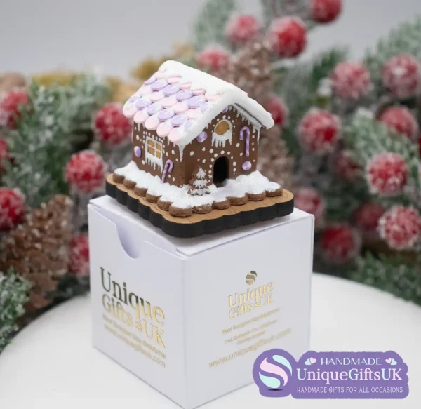 Miniature Clay Gingerbread House