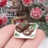 Miniature Yule Log, Dolls House Miniature