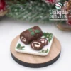 Miniature Yule Log, Dolls House Miniature