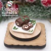 Miniature Yule Log, Dolls House Miniature