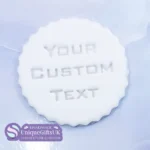 Custom Text Icing Embosser