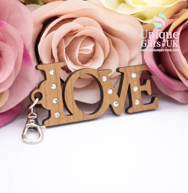 Love Keyring Bag Charm