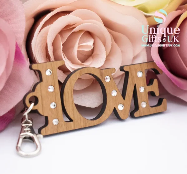 Love Keyring Bag Charm