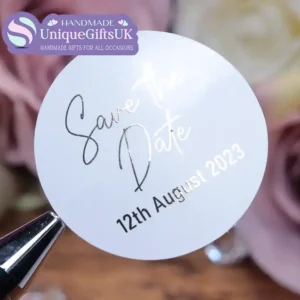 Save the Date Sticker