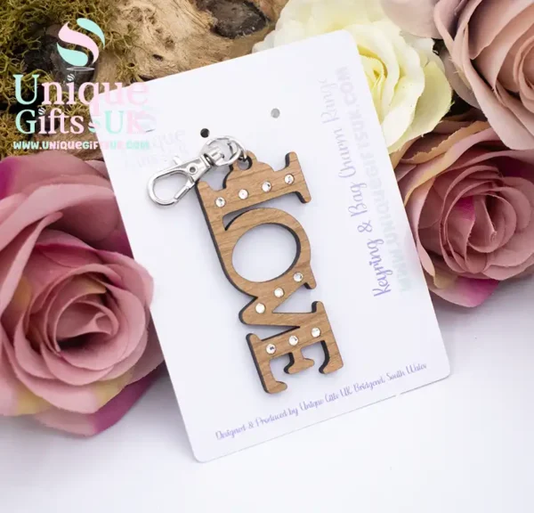 Love Keyring Bag Charm