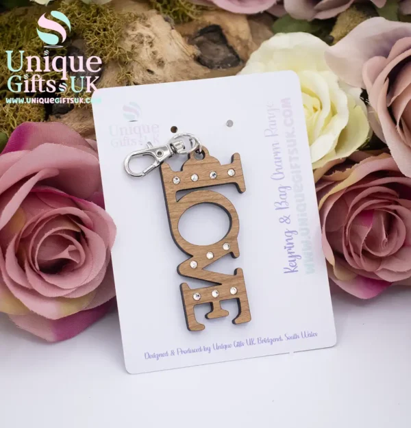 Love Keyring Bag Charm