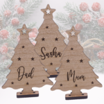 Christmas Tree Place Names, Table Settings